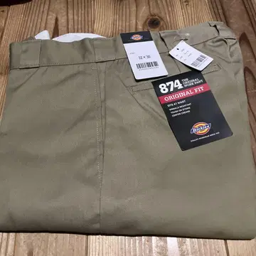 Dickies 874 워크 팬츠 32x30 오리지널 핏