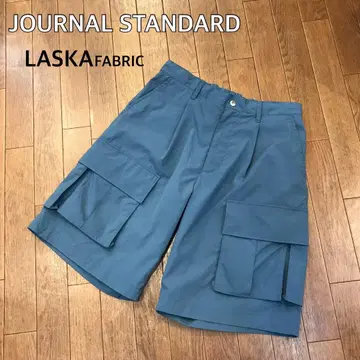 JOURNAL STANDARD LASKA 패브릭 카고 숏팬츠
