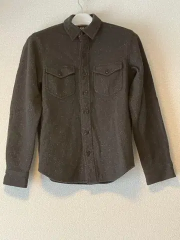 RRL 긴팔 셔츠 다크 그린