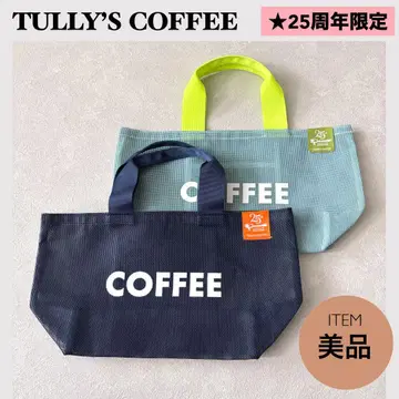 타리즈 커피 25주년 기념 토트백 TULLY'S COFFEE