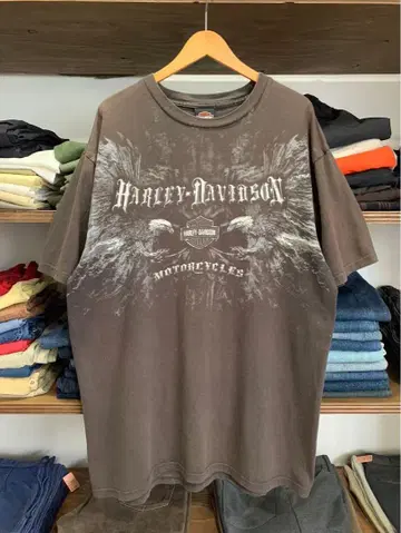 USA 00s 할리데이비슨 티셔츠