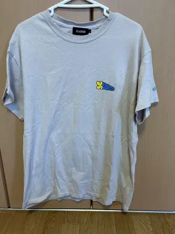 XLARGE 베이지 티셔츠 L 사이즈