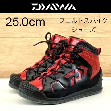다이와 낚시화 25cm 스파이크 펠트, 펠트 스파이크