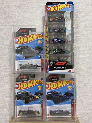 Hot Wheels Formula 1 2025 F1 컴플리트 세트