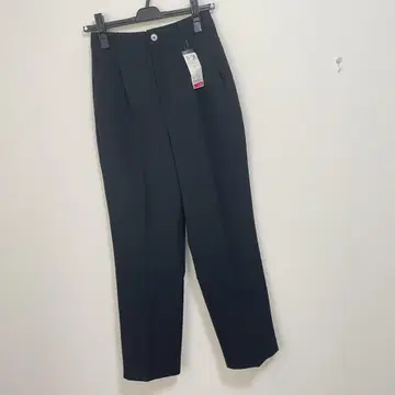 코엔 속기모 와이드 테이퍼드 팬츠