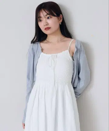 Kastane 코튼 레이스 숏 가디건