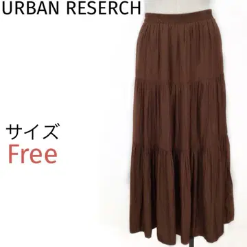 URBANRESERCH 캉캉 스커트 롱 스커트 새상품급 광택감