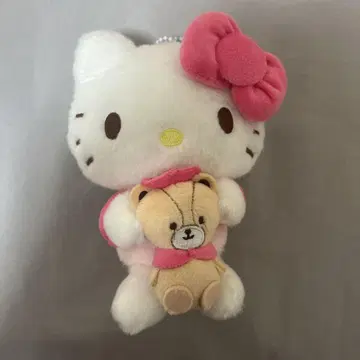 헬로키티 봉제 인형 키링