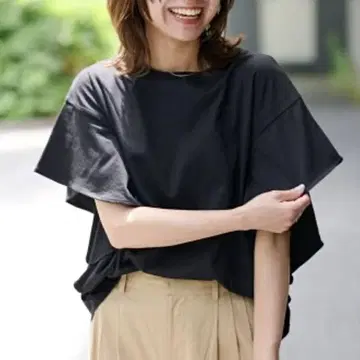 JOURNAL STANDARD relume 플레어 슬리브 풀오버 블랙