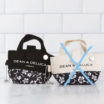 [미사용 새상품] DEAN AND DELUCA 하와이 하이비스커스 토트백
