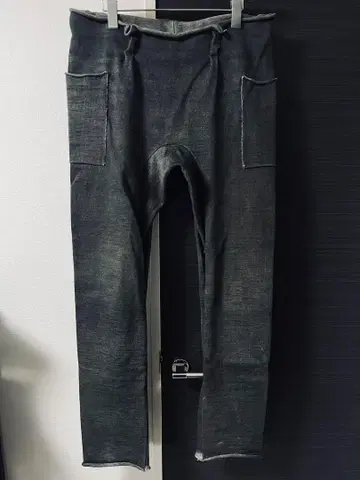 ware 헤비 저지 사루엘 팬츠 먹염 heavy jersey ma