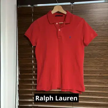 Ralph Lauren 레드 피케 셔츠 L 사이즈