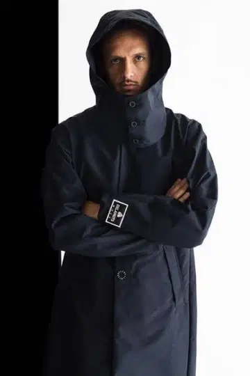 MUZE x GELANOTS HOODED RAIN COAT 나일론