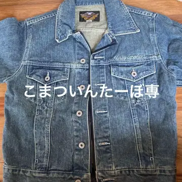 Harley Davidson 자수 데님 자켓 L