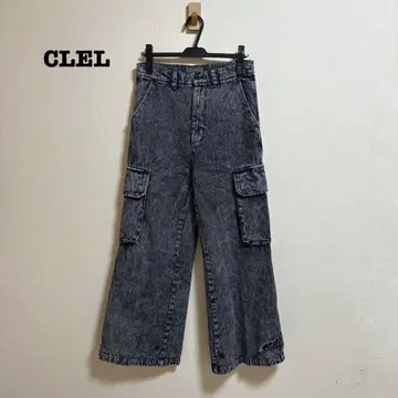 CLEL M-47 타입 밀리터리 플레어 카고 팬츠