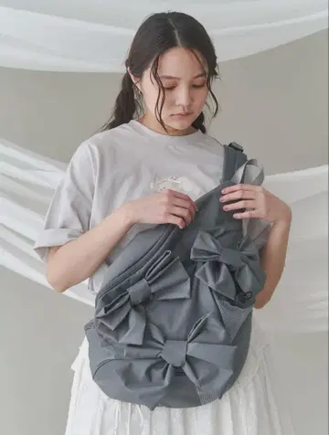 merry jenny 리본 원 숄더백