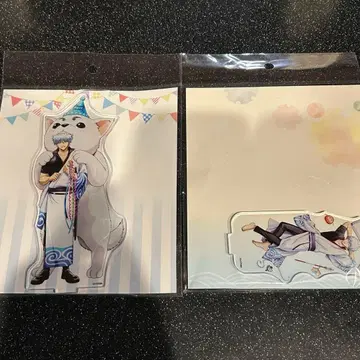 은혼 사카타 긴토키 새해맞이 코타츠 정하루 생일 벌스데이 아크릴 스탠드