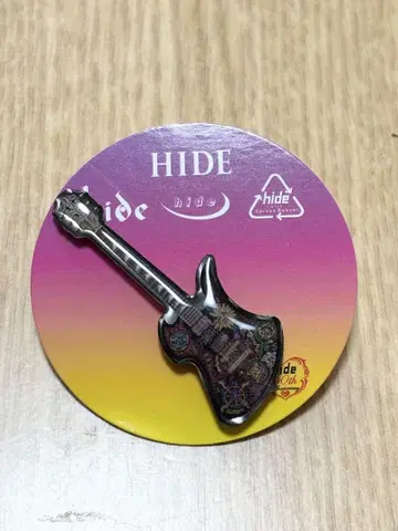 hide 핀즈 캡슐 모킹버드 기타 사이케 페인트
