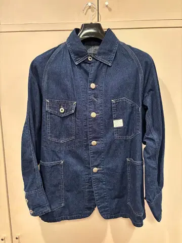 포스트 오버올즈 Engineer's Jacket deep wash
