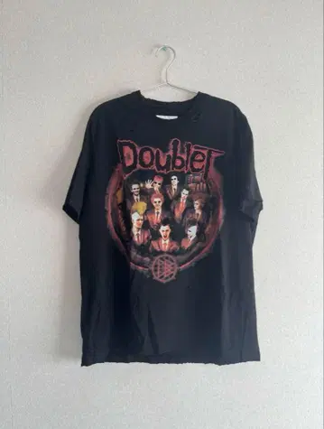 doublet x 양복의 아오야마 한정 AOYAMA ROCK 티셔츠