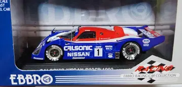 에브로 1/43 NISSAN CALSONIC R92 CP #1