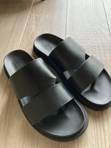 ZARA 자라 샌들 블랙 size 41