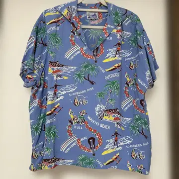 SUN SURF 하와이안 셔츠