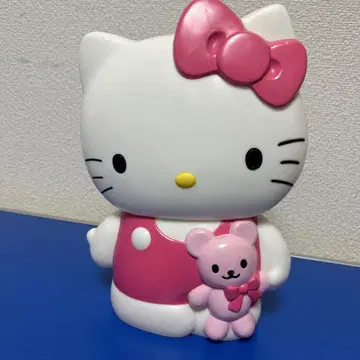 헬로키티 테디베어 저금통