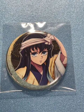 귀멸의 칼날 아와오도리 토키토 무이치로 캔뱃지 ufotable
