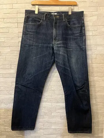UNIQLO U 스트레이트 데님 셀비지 35 used