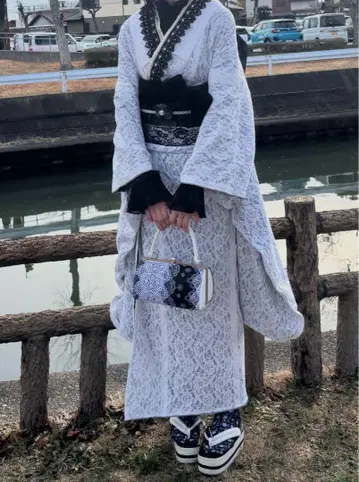후리후 레이스 후리소데 세트