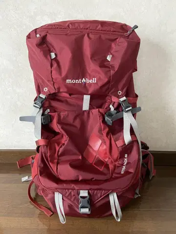 montbell 백팩 빨간색 40