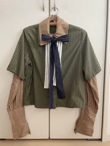 jw anderson 스트라이프 셔츠 제이더블유앤더슨