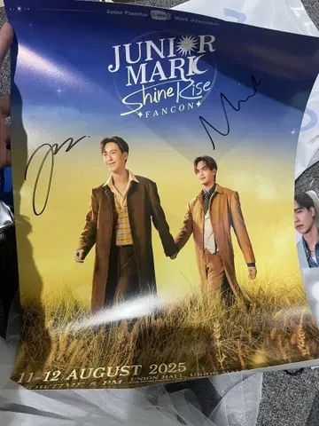 gmmtv juniormark fancon 친필 사인