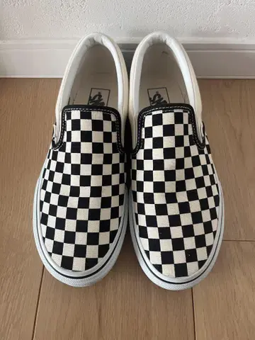 새상품급. VANS 반스 슬립온 체커 패턴 26.5cm