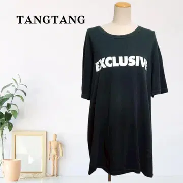zB520 [XL] TANGTANG 로고 프린트 티셔츠 캐주얼