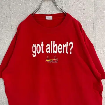 CSA MLB 카디널스 got albert? 팀 로고 티셔츠 XL 정도