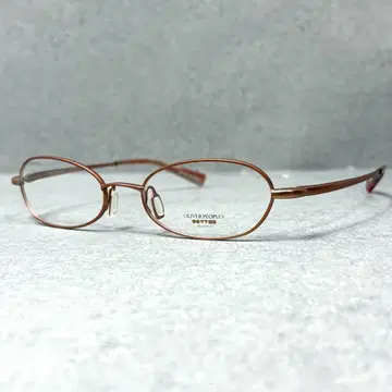 [새상품급] OLIVER PEOPLES TITANIUM 안경 핑크 베이지