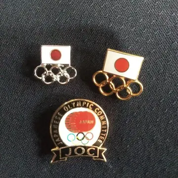 JOC 일본 올림픽 위원회 핀 배지 3개 세트