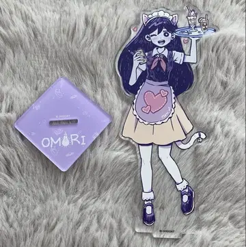 OMORI 마리 아크릴 스탠드 트리 빌리지 콜라보 카페