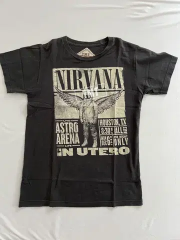 TMT CLOSET NIRVANA 티셔츠 너바나 커트 코베인