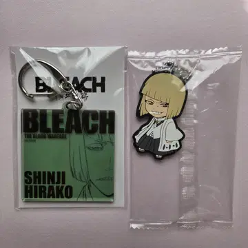 BLEACH 천년혈전편 캡슐 러버 마스코트 3 아크릴 참 히라코 신지