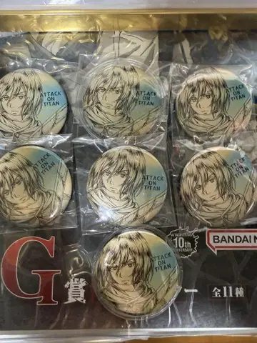진격의 거인 WIT STUDIO 미카사 캔뱃지