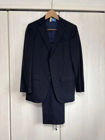 SUIT SELECT 네이비 스트라이프 수트 Y4 클리닝 완료