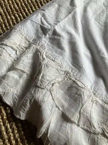 [프랑스 빈티지] 밑단 프릴 스커트