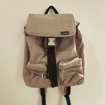 LIZDAYS 살몬 핑크 플랩 백팩