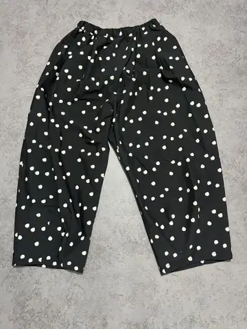 MARKEY'S 도트 무늬 릴랙스 턱 팬츠 size 1 160 성인용
