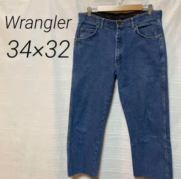 Wrangler 랭글러 데님 컷오프 스트레치 청바지 34 x 32