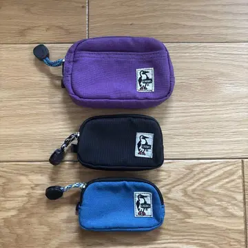 참스 나일론 코인 케이스 3색 세트