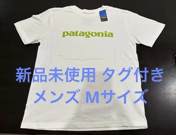 patagonia 화이트 T셔츠